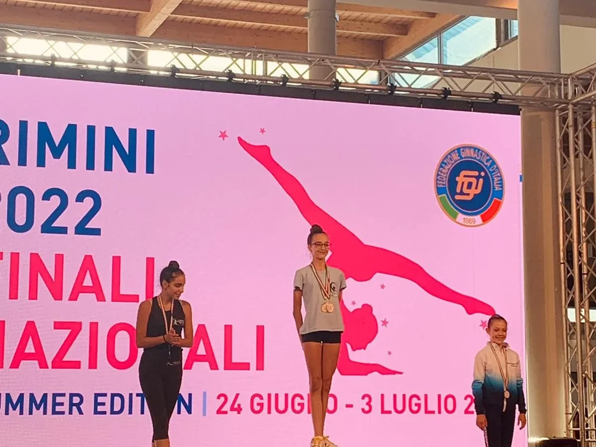 Finali nazionali FGI Silver di ginnastica ritmica a Rimini 2022