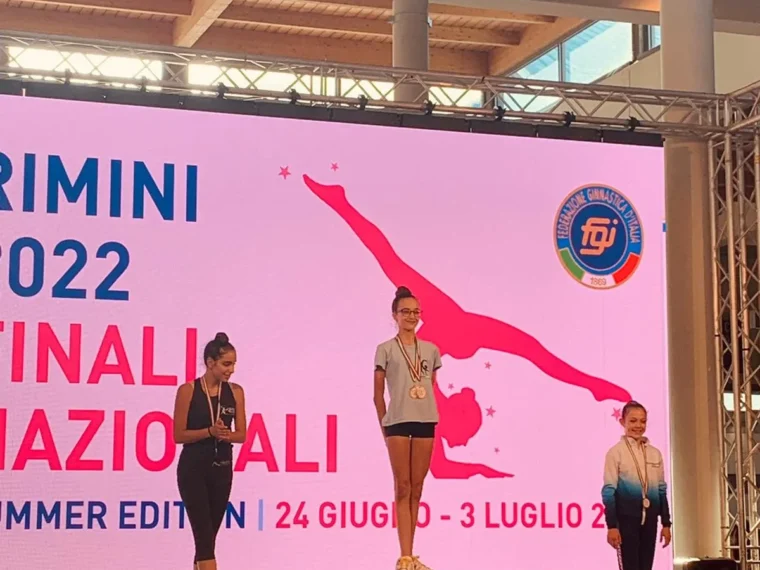 Finali nazionali FGI Silver di ginnastica ritmica a Rimini 2022