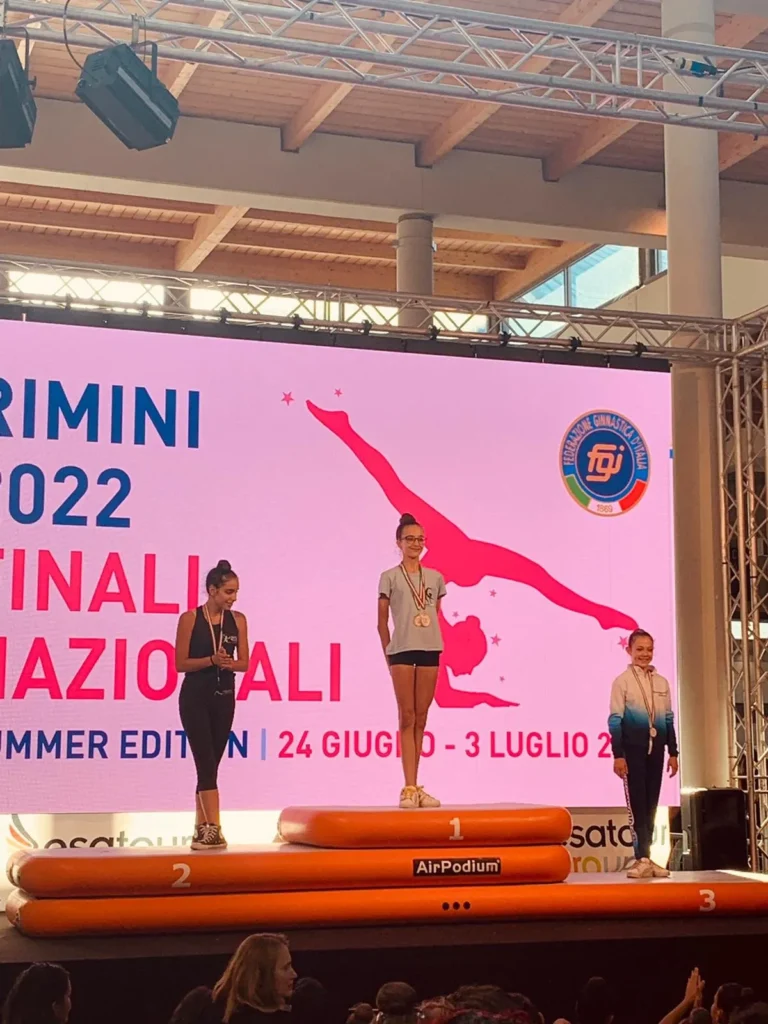 Finali nazionali FGI Silver di ginnastica ritmica a Rimini 2022