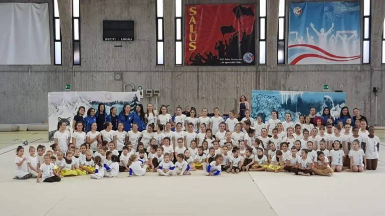 Saggio di fine anno della Ginnastica Skill con tutte le allieve